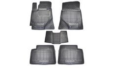 Geely Emgrand EC7 2009– Gummimattor med hög kant (Autogumm) foto 1