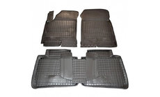 Kia Cerato 1 2004–2009 Gummimattor med hög kant (Autogumm) foto 1