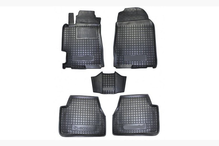 Mazda 6 2003–2008 Gummimattor med hög kant (Autogumm) Image