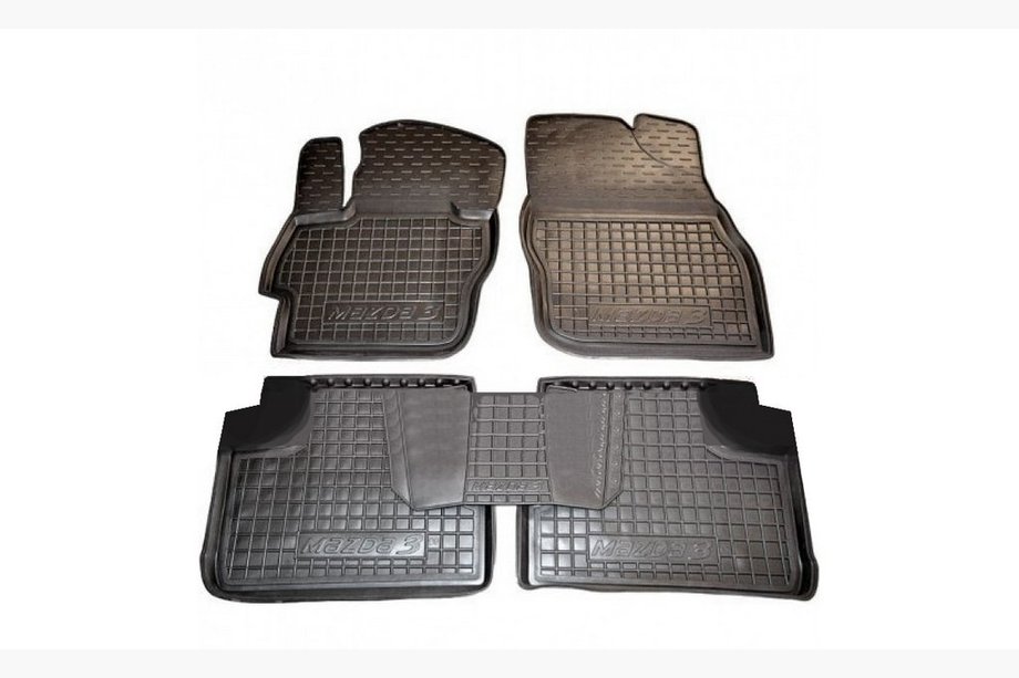 Lexus RX 2003–2009 Gummimattor med kant 350 (Autogumm) Image