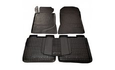 Mercedes E-class W124 1984–1997 Gummimattor med hög kant (Autogumm) foto 1