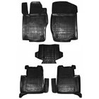 Mercedes ML W164 2005–2011 Gummimattor med hög kant (Autogumm) foto 1