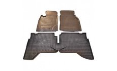 Mitsubishi Pajero Sport 1996–2007 Gummimattor med hög kant (Autogumm) foto 1
