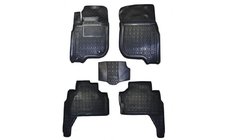 Mitsubishi Pajero Sport 2008–2015 Gummimattor med hög kant (Autogumm) foto 1