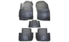 Mitsubishi Outlander 2006–2012 Gummimattor med hög kant XL (Autogumm) foto 1