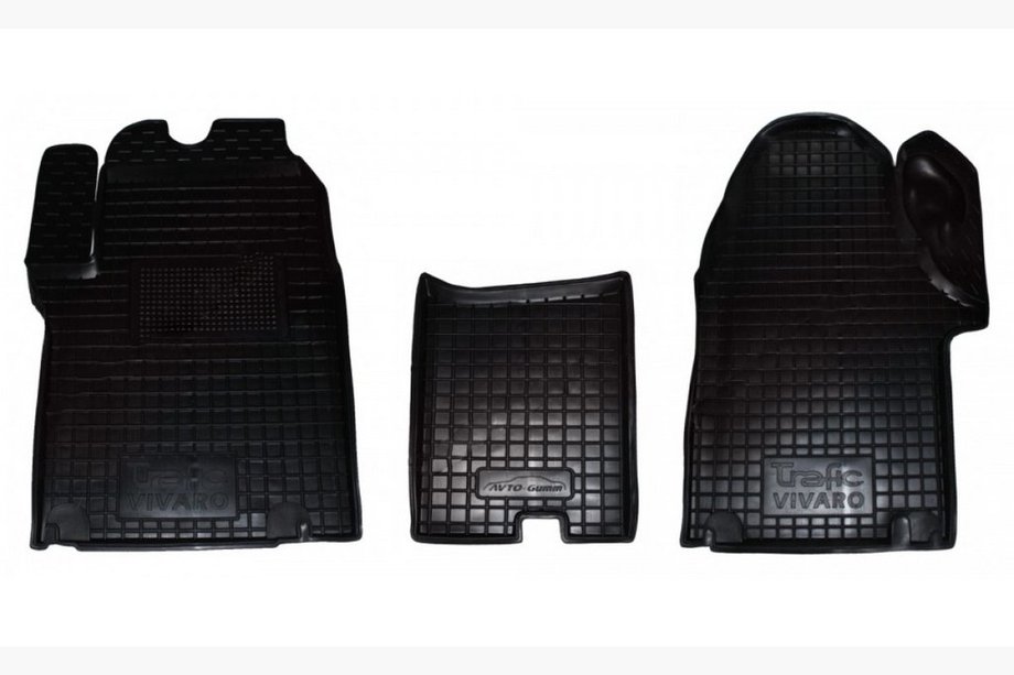 Opel Vivaro 2001–2015 Gummimattor med hög kant (Autogumm) Image
