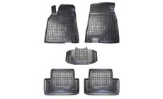 Renault Megane III 2009–2016 Gummimattor till kupén med kant HB (Autogumm) foto 1