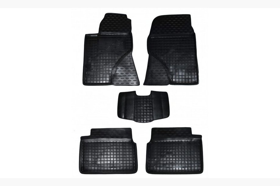 Toyota Avensis 2003–2009 Gummimattor med hög kant (Autogumm) Image