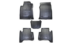 Toyota Land Cruiser Prado 120 2002–2009 Gummimattor med hög kant (Autogumm) foto 1