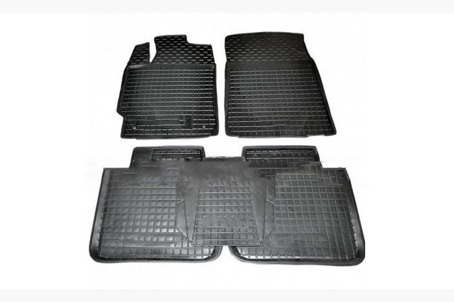 Toyota Camry 2011–2017 Gummimattor med hög kant (Autogumm) Image