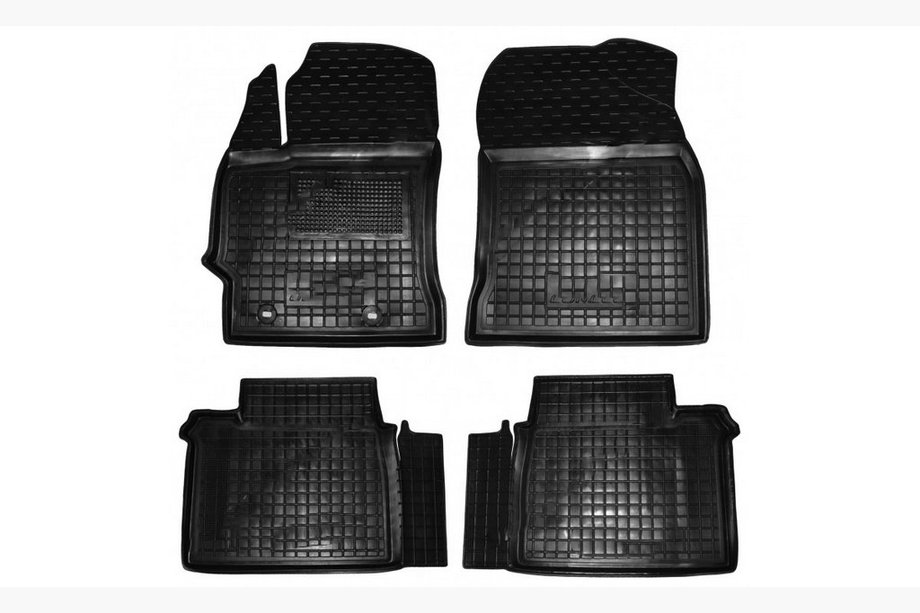 Toyota Corolla 2007–2013 Gummimattor med hög kant (Autogumm) Image