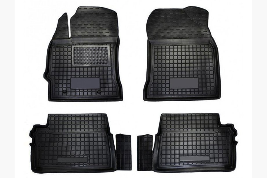Toyota Auris 2012–2018 Gummimattor med hög kant (Autogumm) Image
