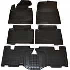 Hyundai Santa Fe 3 2012–2018 Gummimattor med kant Grand 7-sits 3:e raden 2014+ (Autogumm) foto 1