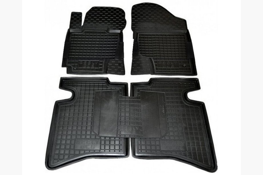 Geely GC-6 2014–2020 Gummimattor till kupén med hög kant 2014+ (Autogumm) Image