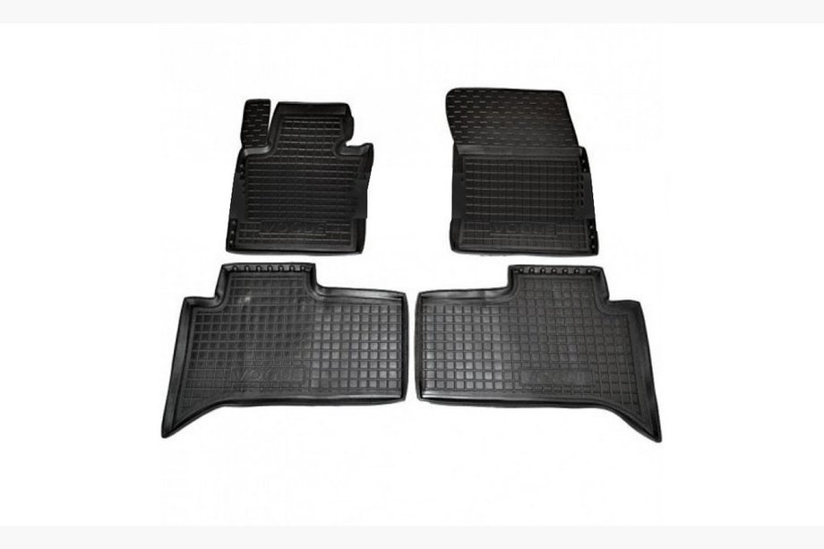 Range Rover III L322 2002–2012 Gummimattor med hög kant (Autogumm) Image