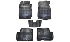 Renault Duster 2008–2017 Gummimattor till kupén med hög kant 2015+ 2/4WD EU-utförande (Autogumm) foto 1