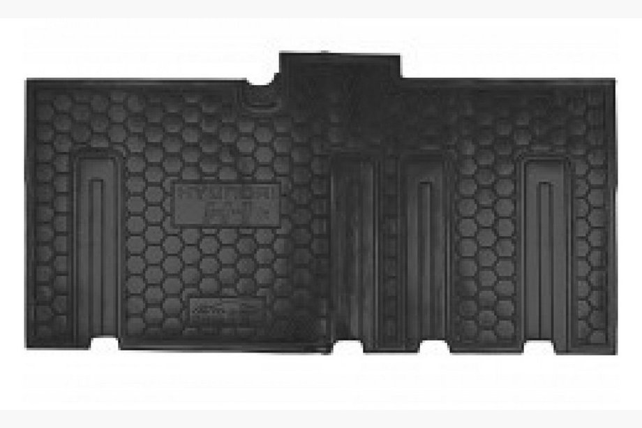 Hyundai H300, H1, Starex 2008–2020 Gummimattor med kant, andra raden (Autogumm) Foto 1