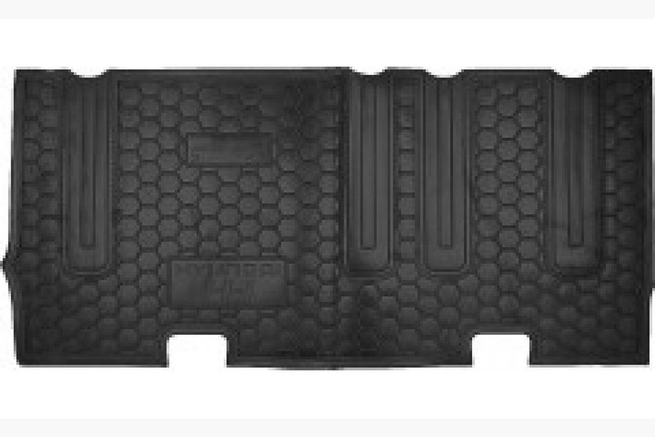 Hyundai H300, H1, Starex 2008–2020 Gummimattor med kant, tredje raden (Autogumm) Image
