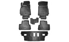 Chevrolet Orlando 2010–2018 Gummimattor till kupén med hög kant, 7 säten (Autogumm) foto 1