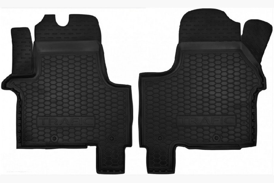 Opel Vivaro 2015–2019 Gummimattor fram med upphöjd kant (Autogumm) Image