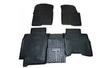 Ford F-150 2014–2021 Gummimattor till kupén med hög kant 2004-2008, 5-sits (Autogumm) foto 1