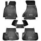 Audi A4 B8 2007–2015 Gummimattor med hög kant (Autogumm) foto 1