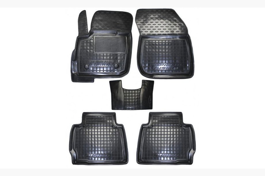 Ford Fusion 2002–2012 Gummimattor med kant USA 2015+ (Autogumm) Image