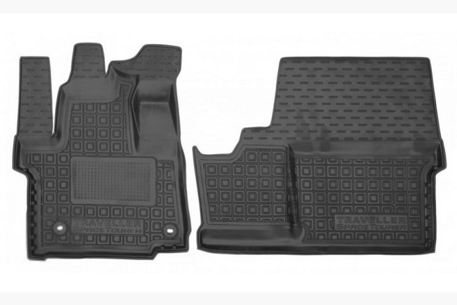 Citroen Jumpy/Dispatch 2017– Gummimattor med hög kant (Autogumm) 1+1 Image