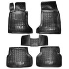 BMW 5-serien E60/E61 2003–2010 Gummimattor med hög kant (Autogumm) foto 1