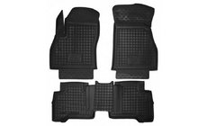 Fiat Fiorino/Qubo 2008–2024 Gummimattor med hög kant (Autogumm) foto 1