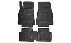 Mercedes A-class W169 2004–2012 Gummimattor med hög kant (Autogumm) foto 1
