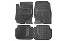 Mitsubishi Colt 1996–2004 Gummimattor med upphöjd kant 2002+ 5D (Autogumm) foto 1