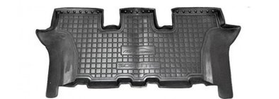 Kia Sorento III UM 2014–2020 Gummimattor med kant, tredje raden (Autogumm) foto 1