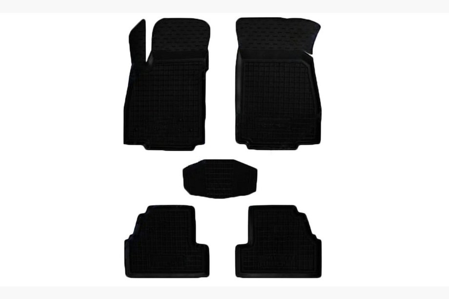 Nissan Almera B10 Classic 2006–2012 Gummimattor med hög kant (Autogumm) Image
