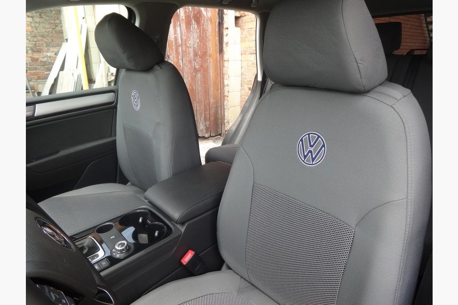 Volkswagen Touareg 2002–2010 Sätesöverdrag (tyg, Classik) Image
