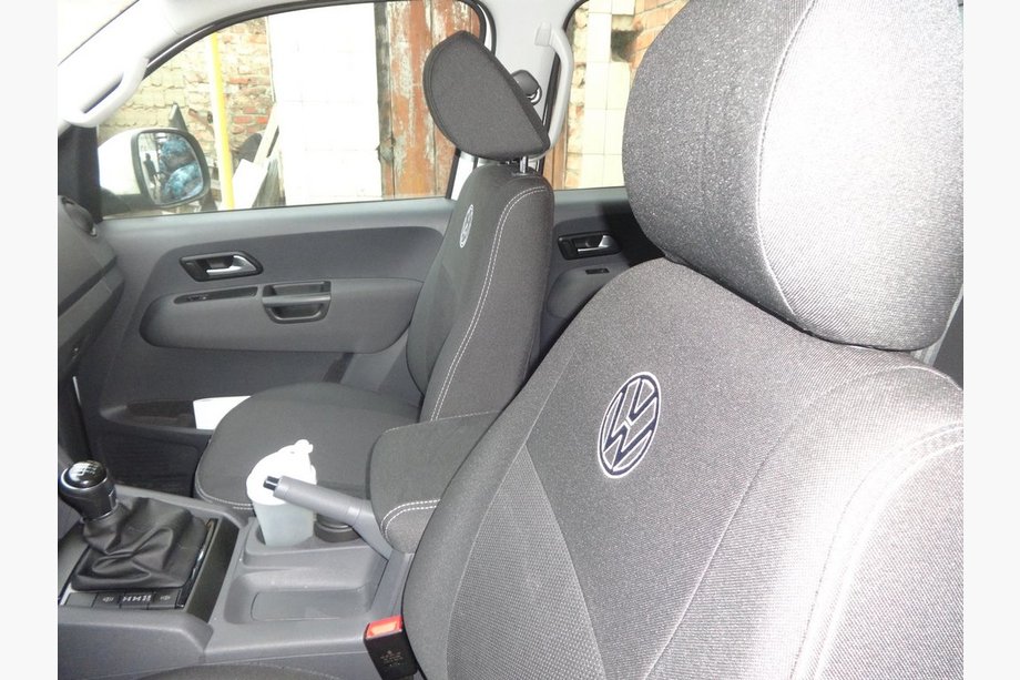 Volkswagen Amarok 2010–2022 Sätesöverdrag (tyg, Classik) Image
