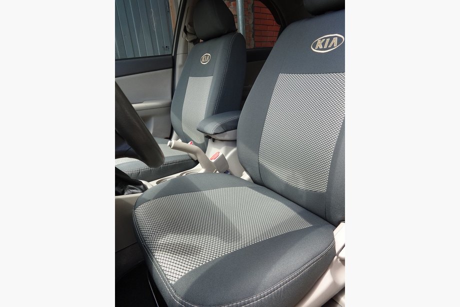 Kia Cerato 1 2004–2009 Sätesöverdrag (tyg, Classik) Image