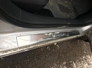 Renault Megane II 2004–2009 Instegsskydd (Omsa, 4 st, rostfritt stål) foto 2