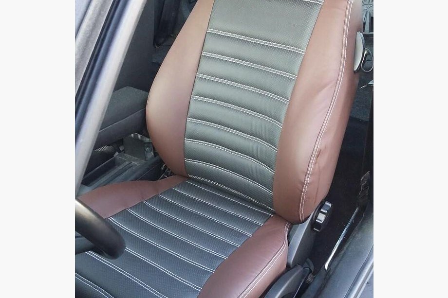 Toyota Avensis 2003–2009 Sätesöverdrag (konstläder, ECO) Foto 2