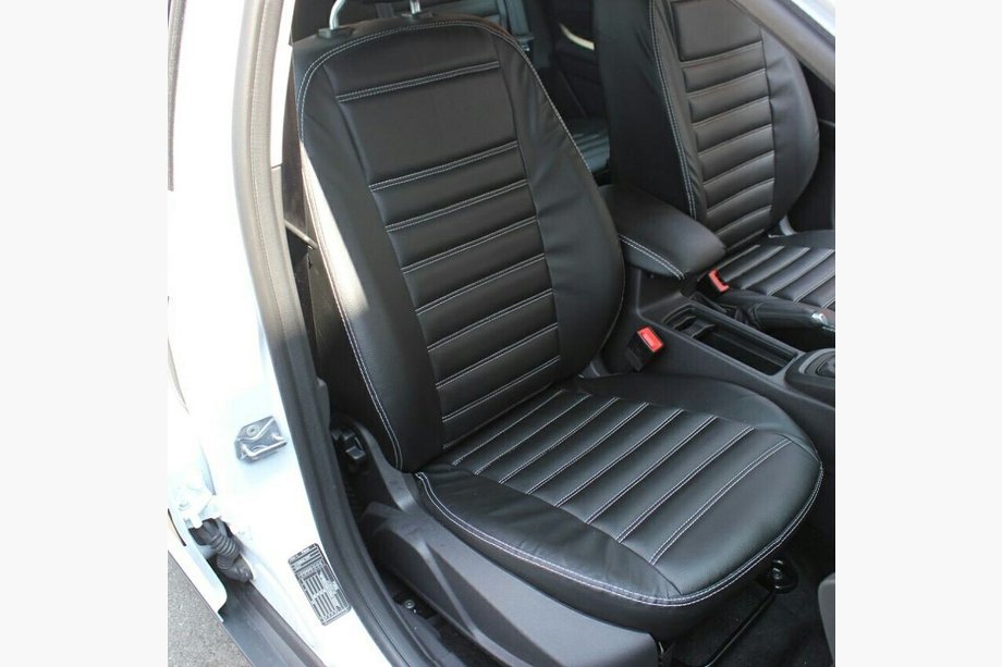 Toyota Avensis 2003–2009 Sätesöverdrag (konstläder, ECO) Foto 3