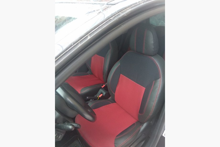 Hyundai I-20 2008–2012 Sätesöverdrag (konstläder↗tyg, Premium) Foto 4