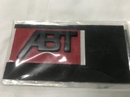 Audi Q7 2005–2015 ABT-emblem (svart) foto 1