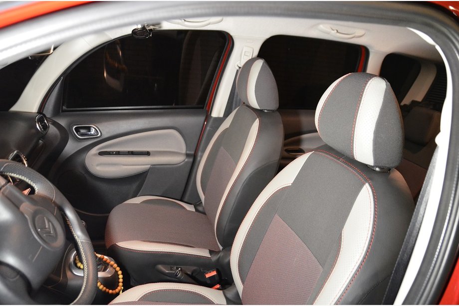 Citroen C-3 Picasso 2010–2017 Nyhet! Modellanpassade sätesöverdrag i konstläder Brothers Premium Image