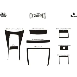 Instrumentpanelslister (1999-2003) foto 4