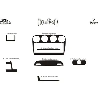 Instrumentpanelskydd (1993-1999) foto 4