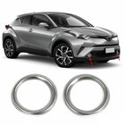 Toyota C-HR 2016–2023 Dimljuskåpor (2 st, rostfritt stål) foto 3
