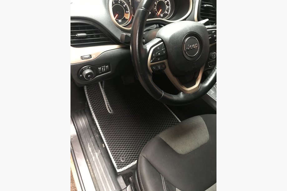 Jeep Cherokee KL 2013– EVA bilmattor (svarta) Image