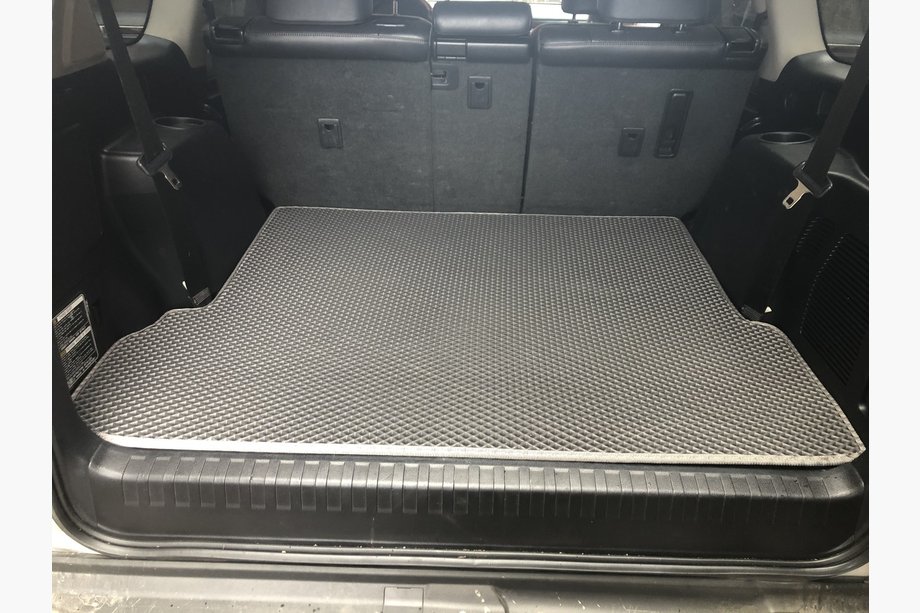 Lexus GX460 2009–2023 Bagagerumsmatta för 7-sits EVA (Svart) Image
