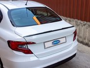 Fiat Tipo 2016– LIP-lipspoiler (Sunplex, svart) (119,1 cm x 5,5 cm) foto 3