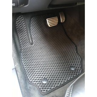 EVA bilmattor (svarta) Volvo XC70 2007–2013 foto 1